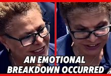Karen Bass Had A Complete Emotional Breakdown Unlike Anything in Her Political Life